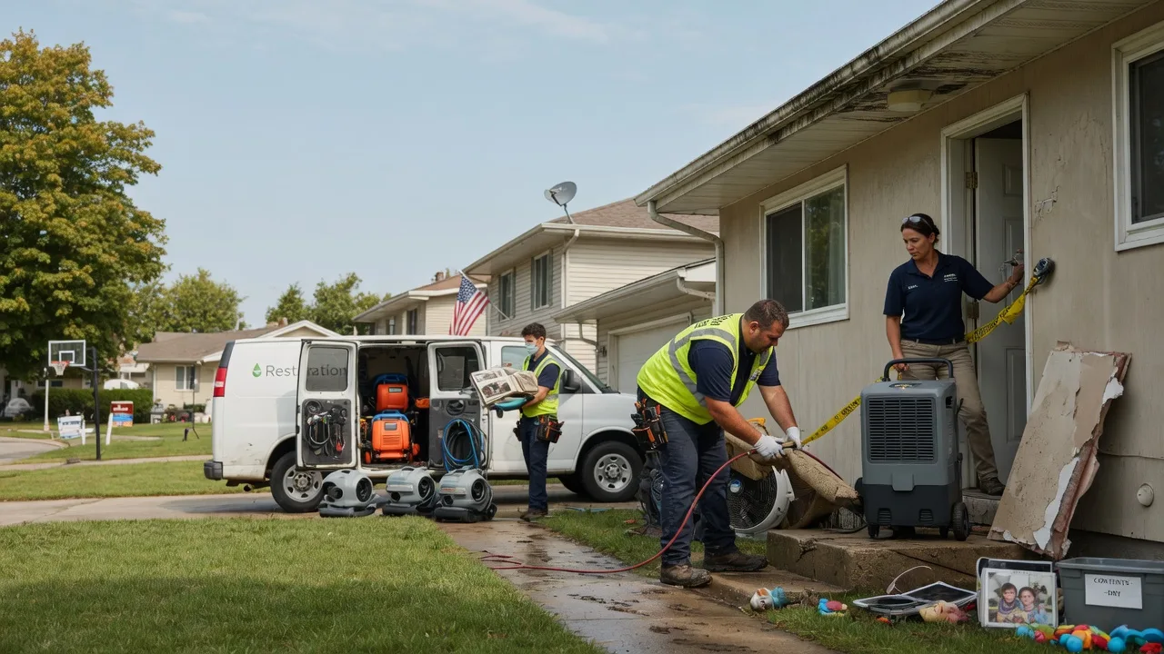 Water Damage Restoration in Section, AL near me